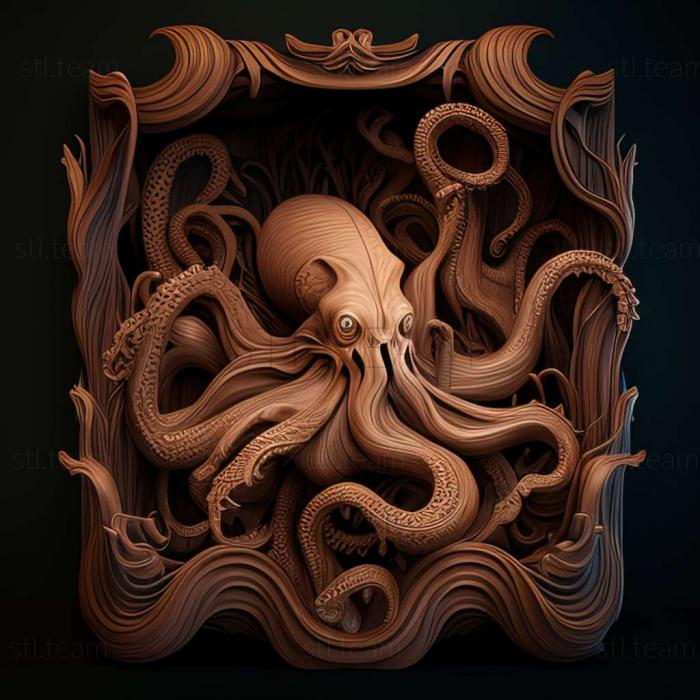 Animals Octopus minor